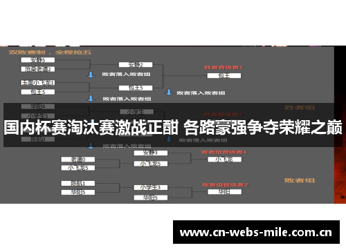 国内杯赛淘汰赛激战正酣 各路豪强争夺荣耀之巅 国内杯赛淘汰赛激战正酣 各路豪强争夺荣耀之巅